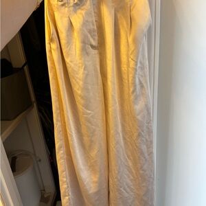 Princess Polly Cream Wide-Leg Pants